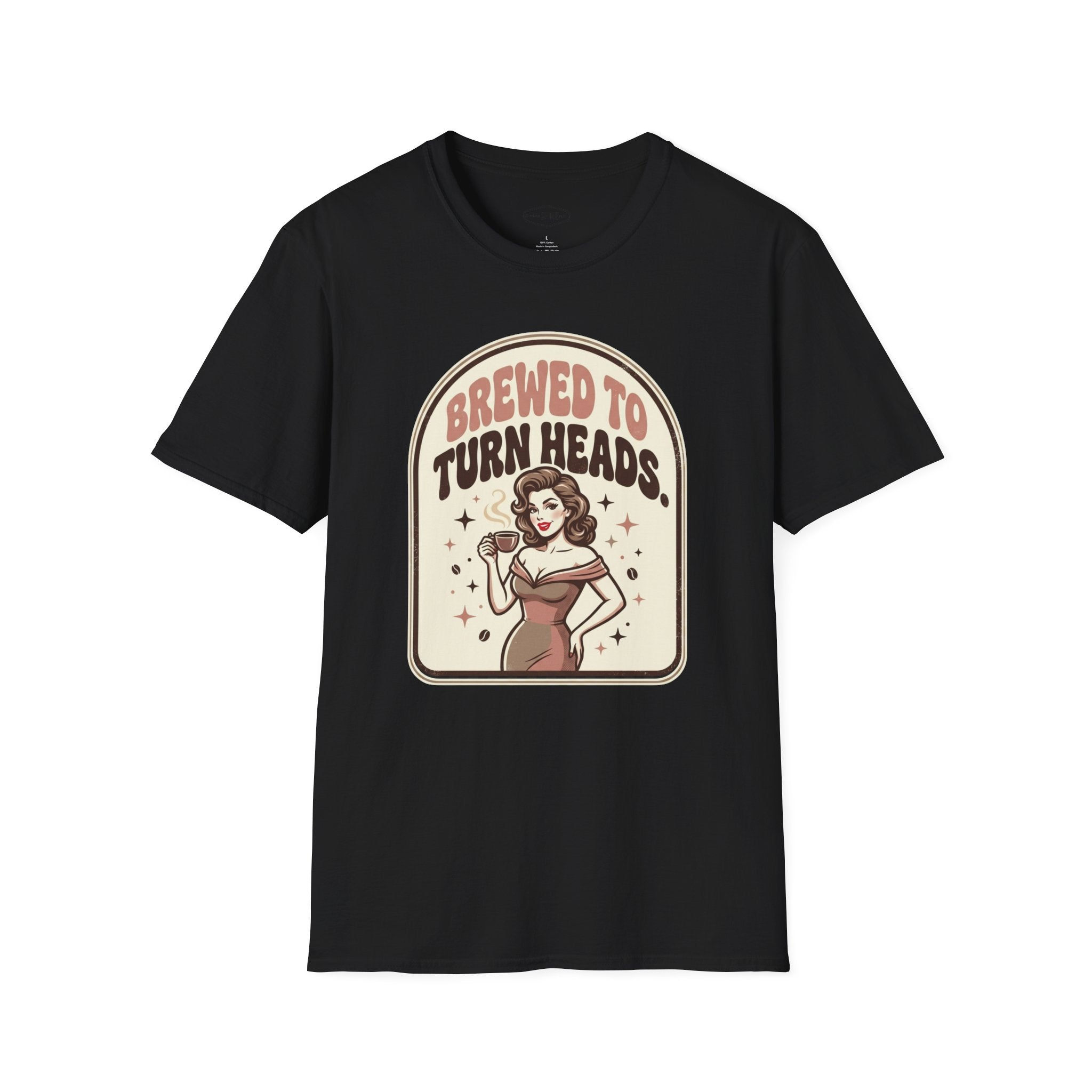 Brewed to Turn Heads T-Shirt Vintage Design