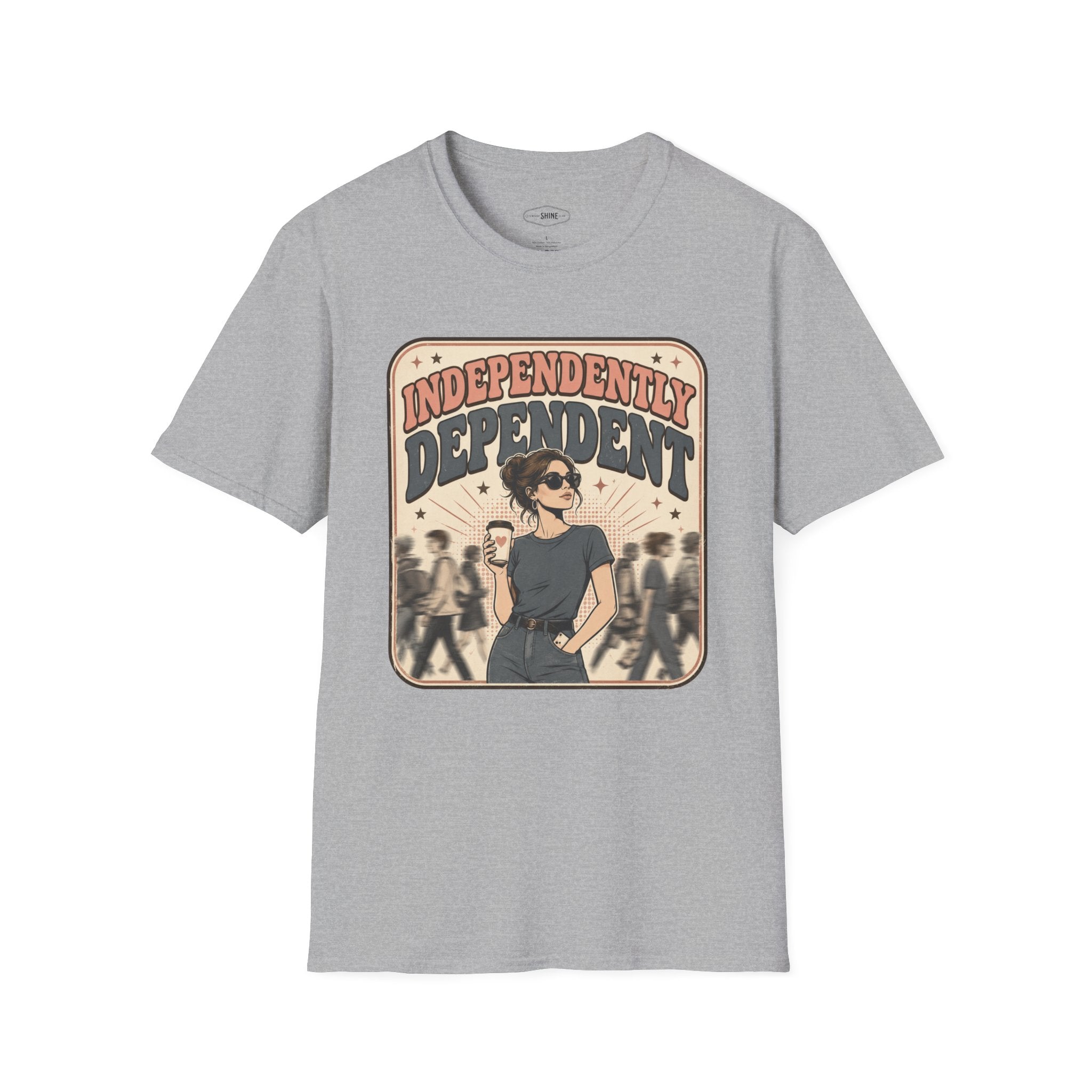 Independently Dependent T-Shirt Vintage Design