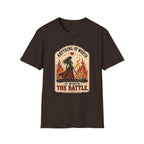 Anything of Worth Is Worth the Battle T-Shirt Vintage Design