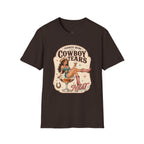 Favorite Drink Cowboy Tears Neat T-Shirt Vintage Design