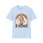 Coffee, Sugar & Trouble T-Shirt Vintage Design