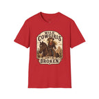 Wild Cowgirls Can't Be Broken T-Shirt Vintage Design
