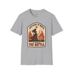 Anything of Worth Is Worth the Battle T-Shirt Vintage Design