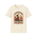 Anything of Worth Is Worth the Battle T-Shirt Vintage Design