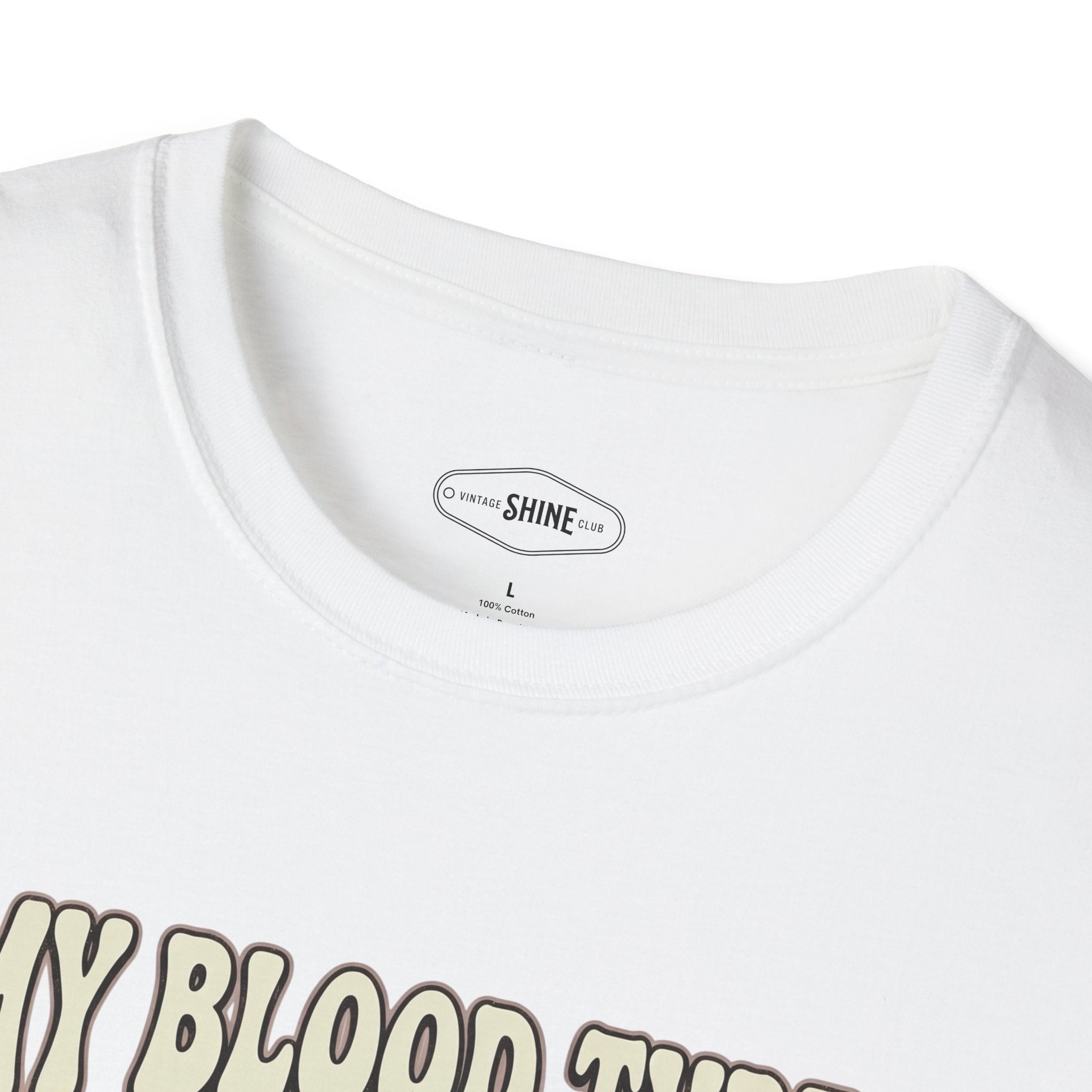 My Blood Type is Cold Brew T-Shirt Vintage Design