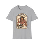 The World Needs More Cowgirls T-Shirt Vintage Design