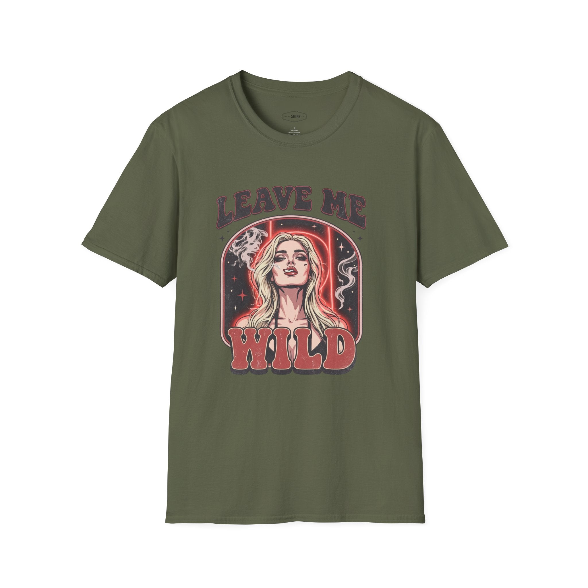 Leave Me Wild T-Shirt Vintage Design