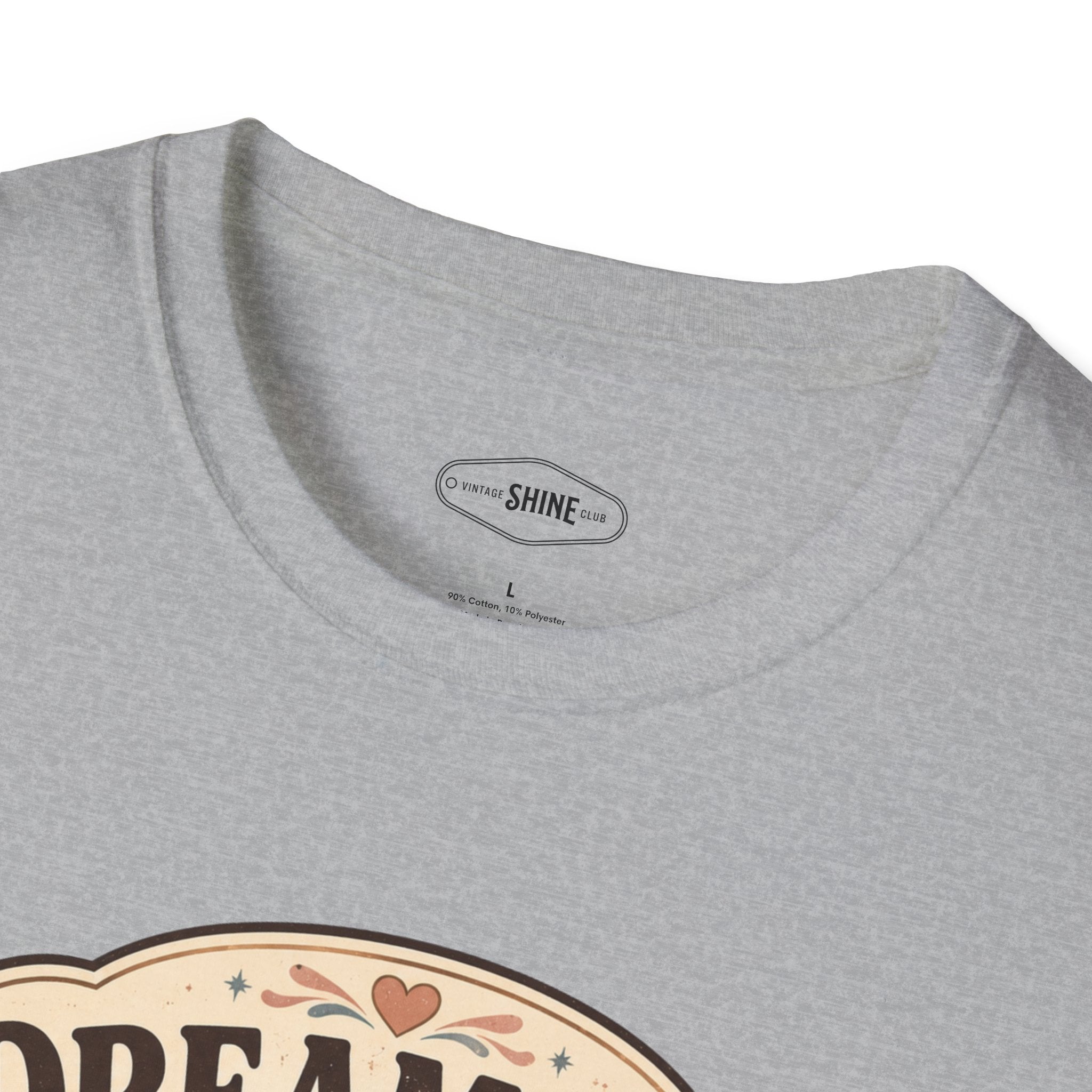 Dream Big, Sleep In T-Shirt Vintage Design