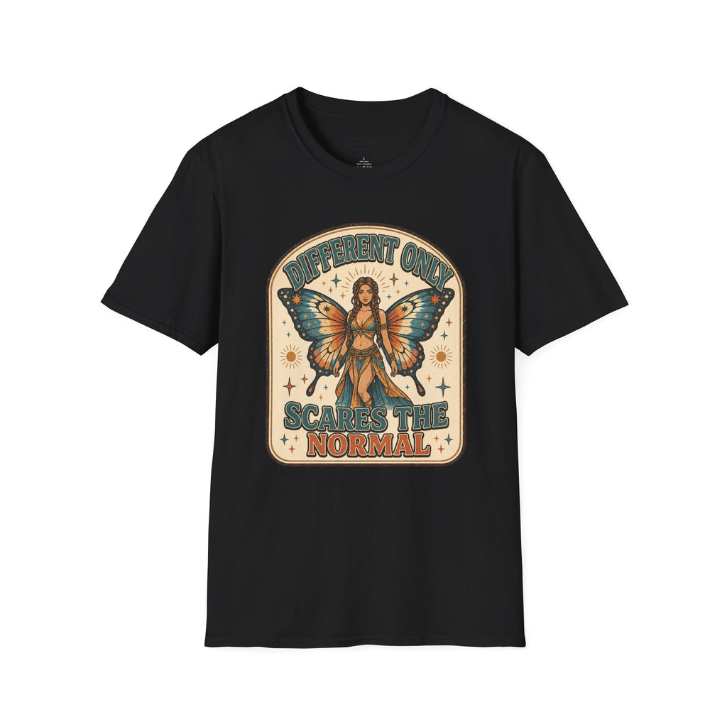 Different Only Scares the Normal T-Shirt Vintage Design