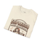 Espresso Makes Me Dangerous T-Shirt Vintage Design