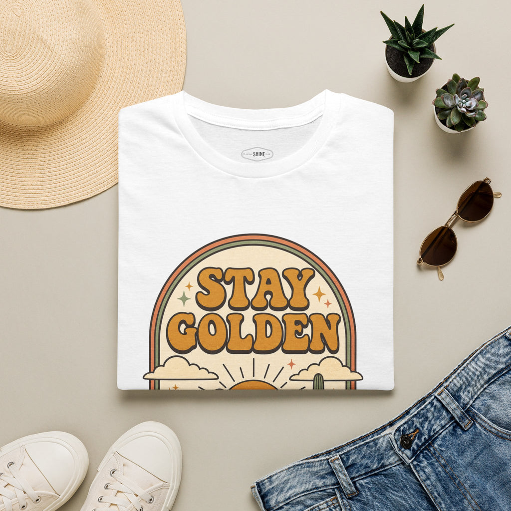Stay Golden T-Shirt Vintage Design