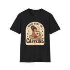 Baby Runs on Caffeine T-Shirt Vintage Design