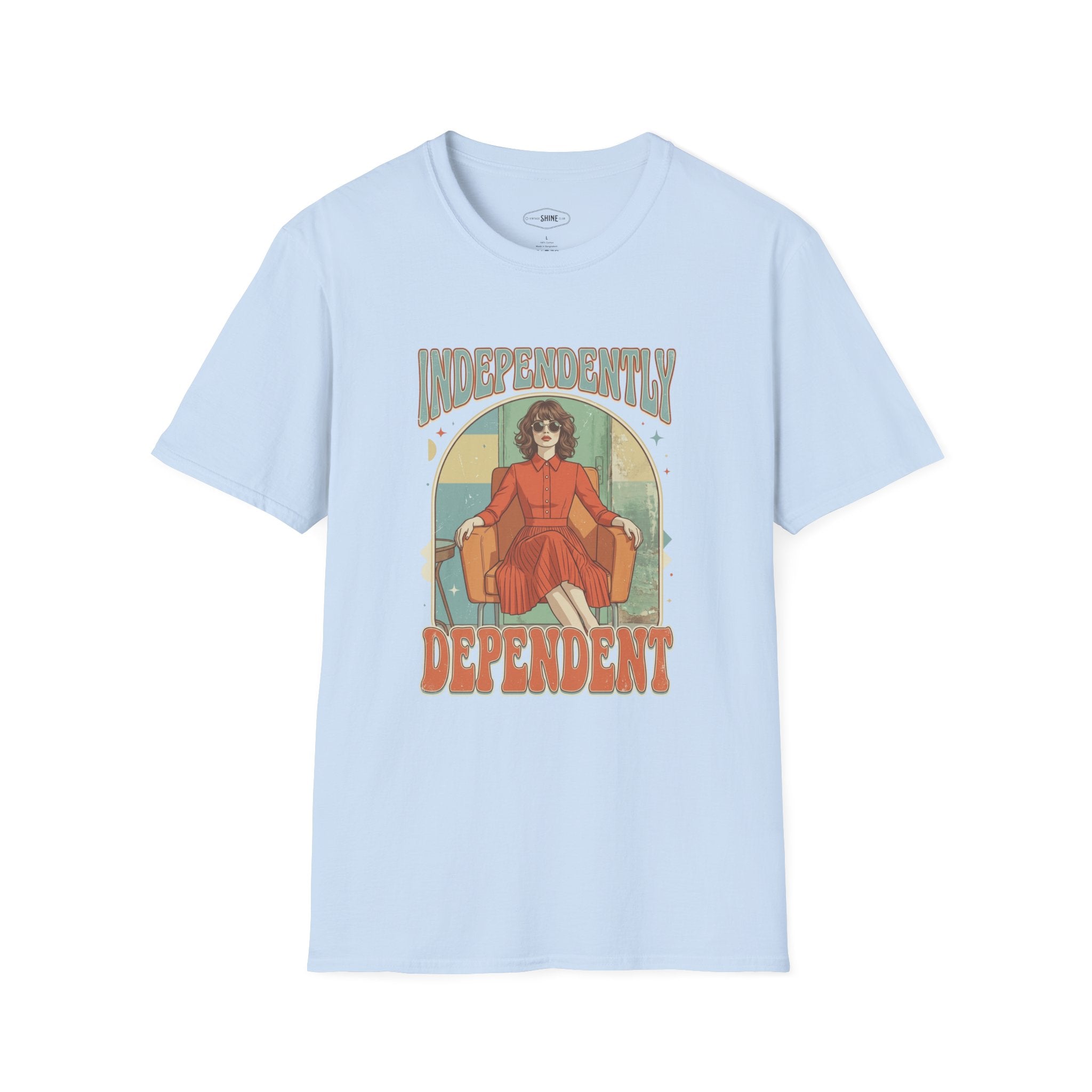 Independently Dependent T-Shirt Vintage Design