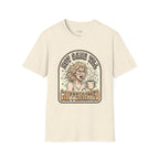 Not Sane Till Caffeinated T-Shirt Vintage Design