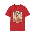 Too Many Tabs Open Need Caffeine T-Shirt Vintage Design