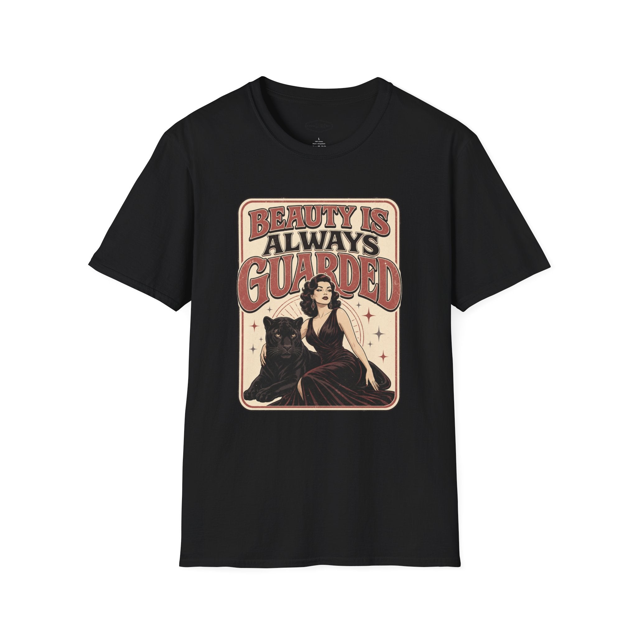 Beauty Is Always Guarded T-Shirt Vintage Design
