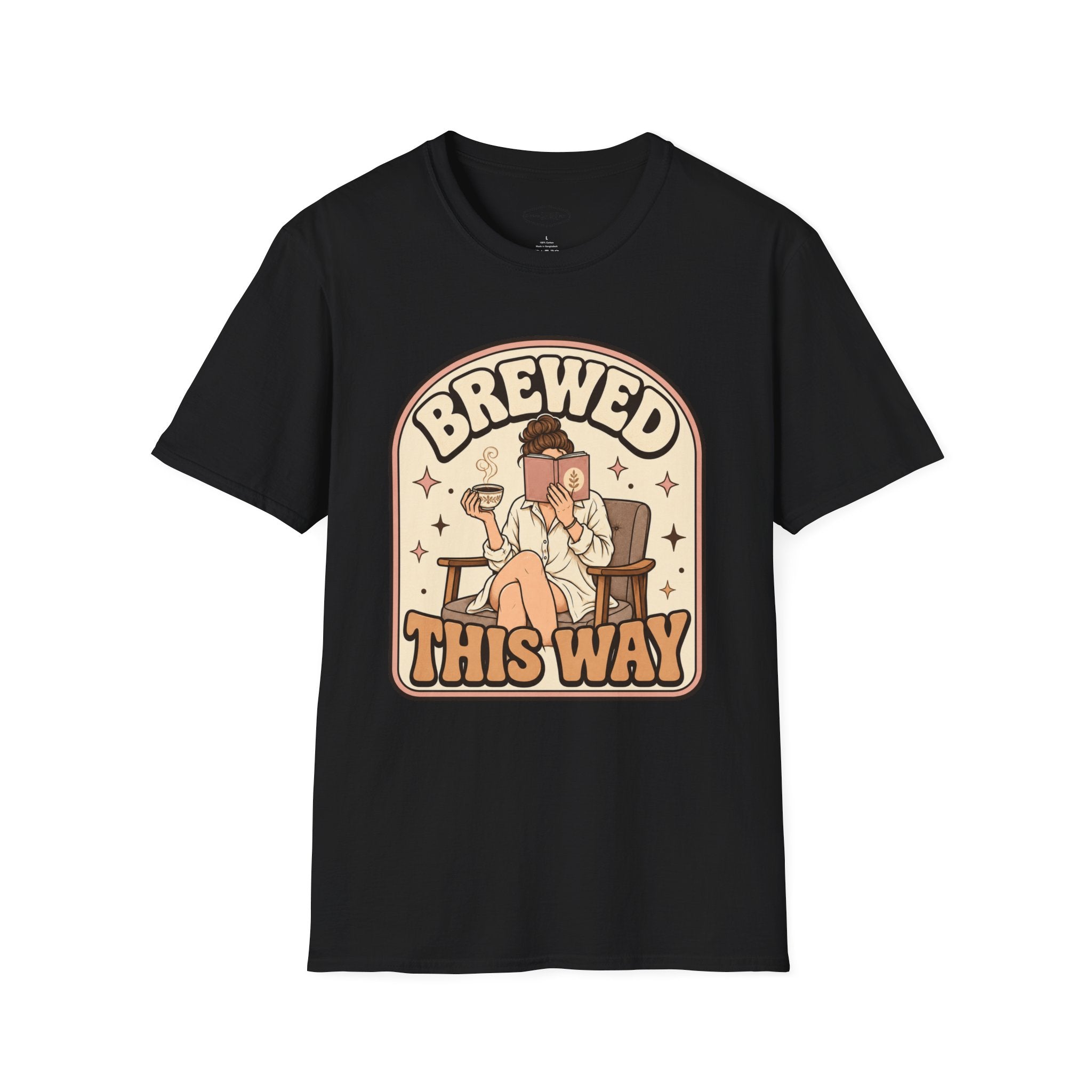 Brewed This Way T-Shirt Vintage Design