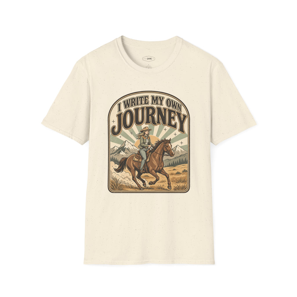 I Write My Own Journey T-Shirt Vintage Design