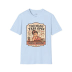 Too Many Tabs Open Need Caffeine T-Shirt Vintage Design