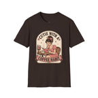 Cutie With a Coffee Habit T-Shirt Vintage Design