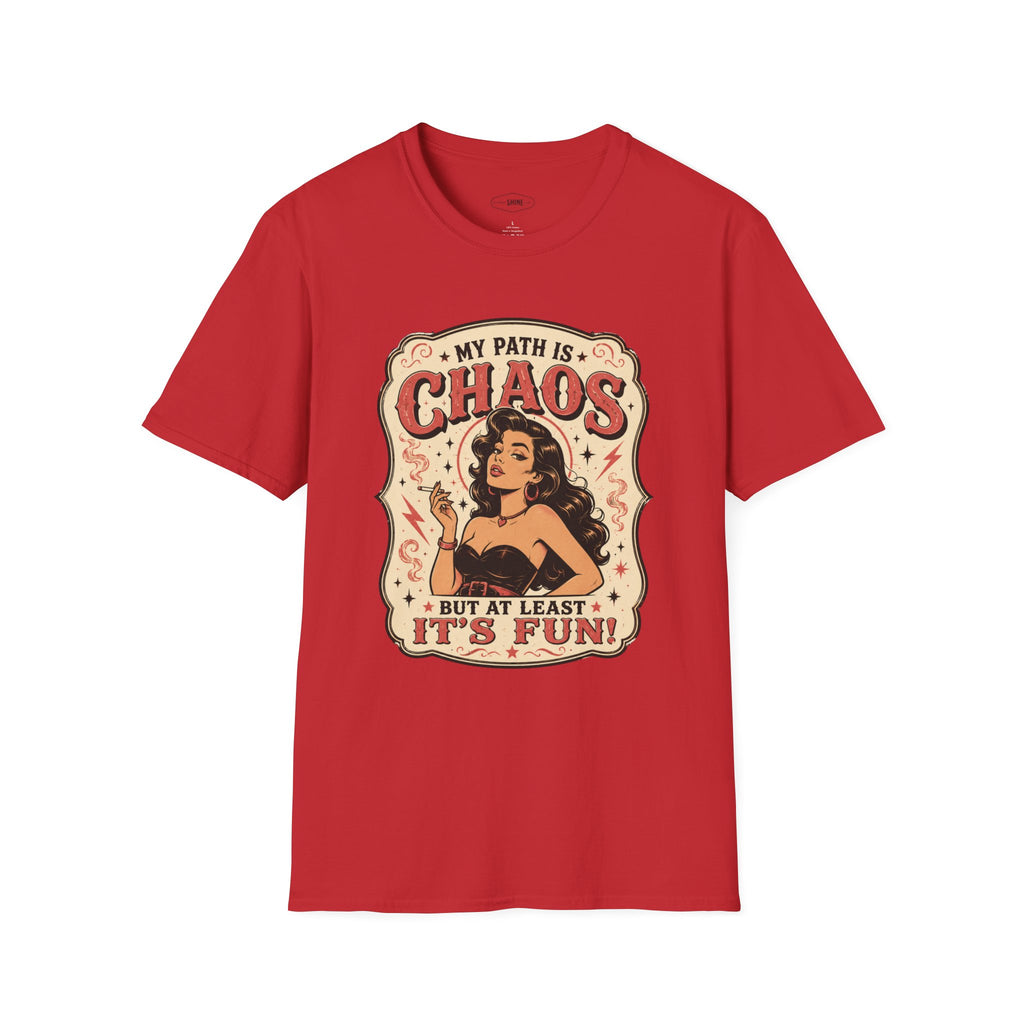 My Path Is Chaos but At Least It's Fun T-Shirt Vintage Design