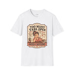 Too Many Tabs Open Need Caffeine T-Shirt Vintage Design