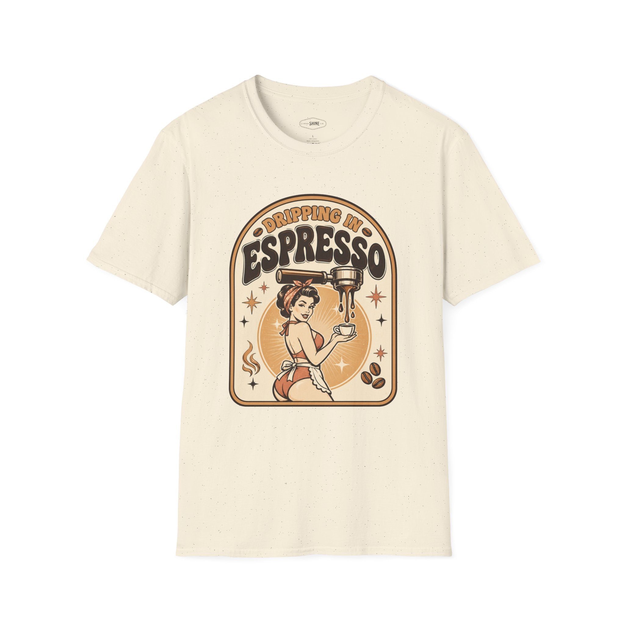Dripping in Espresso T-Shirt Vintage Design