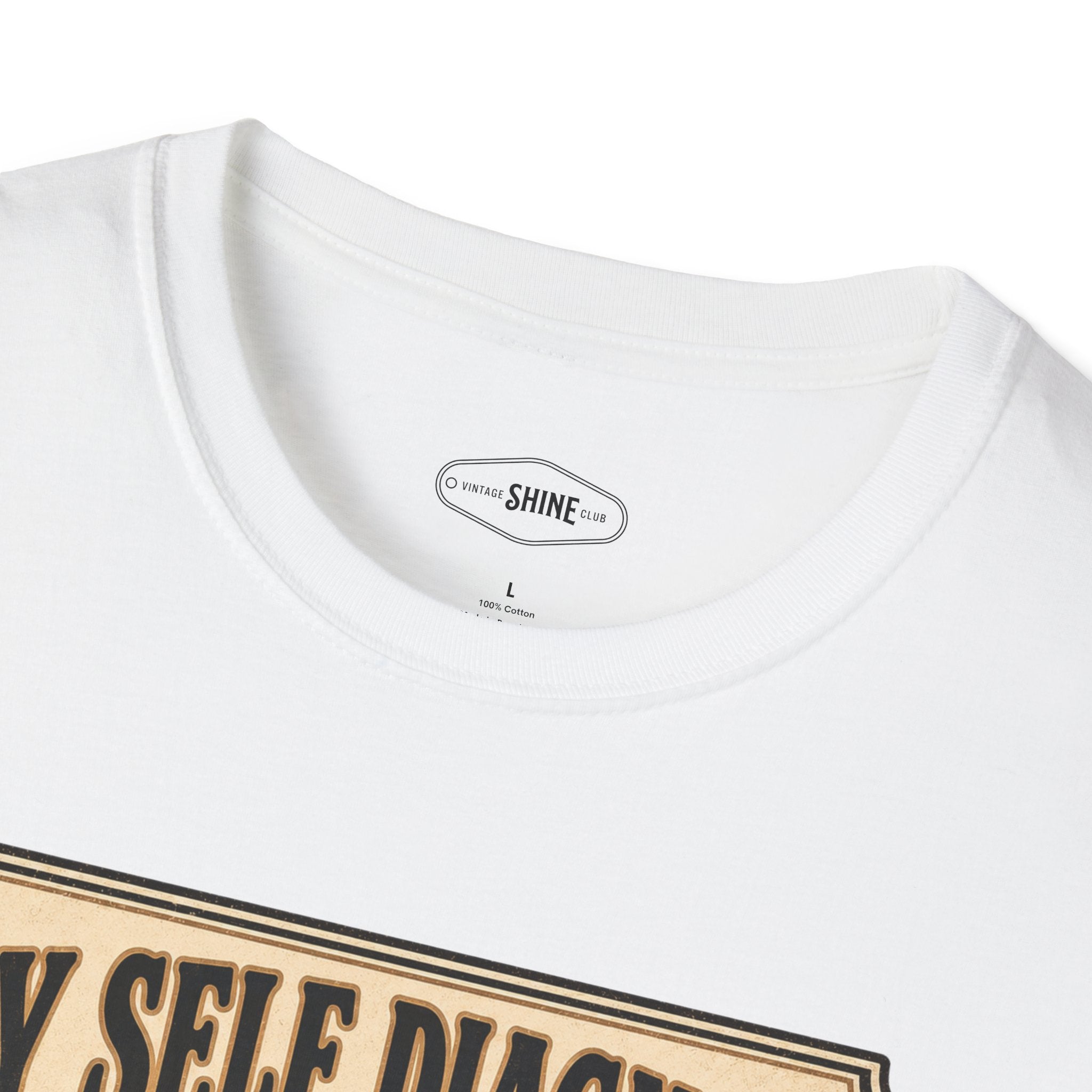My Self Diagnosis Goddess T-Shirt Vintage Design