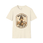 Wanted and Wild T-Shirt Vintage Design