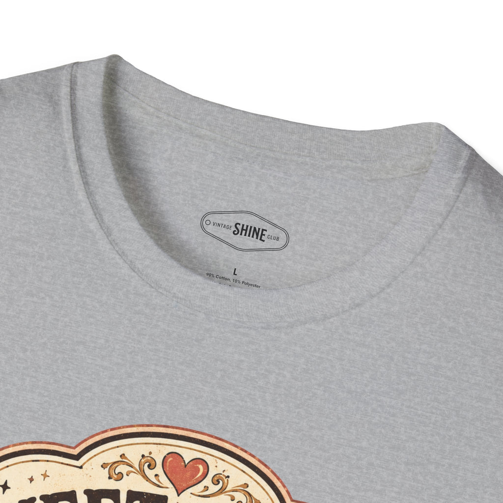 Sweet Chaos in a Woman's Form T-Shirt Vintage Design