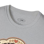 Sweet Chaos in a Woman's Form T-Shirt Vintage Design