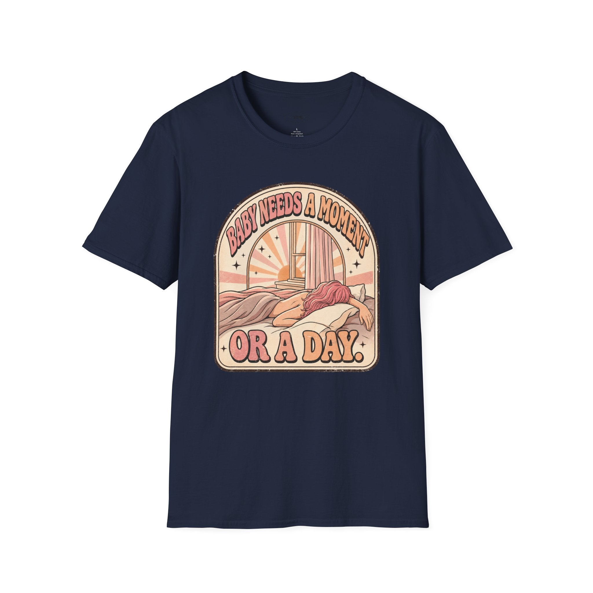 Baby Needs a Moment T-Shirt Vintage Design