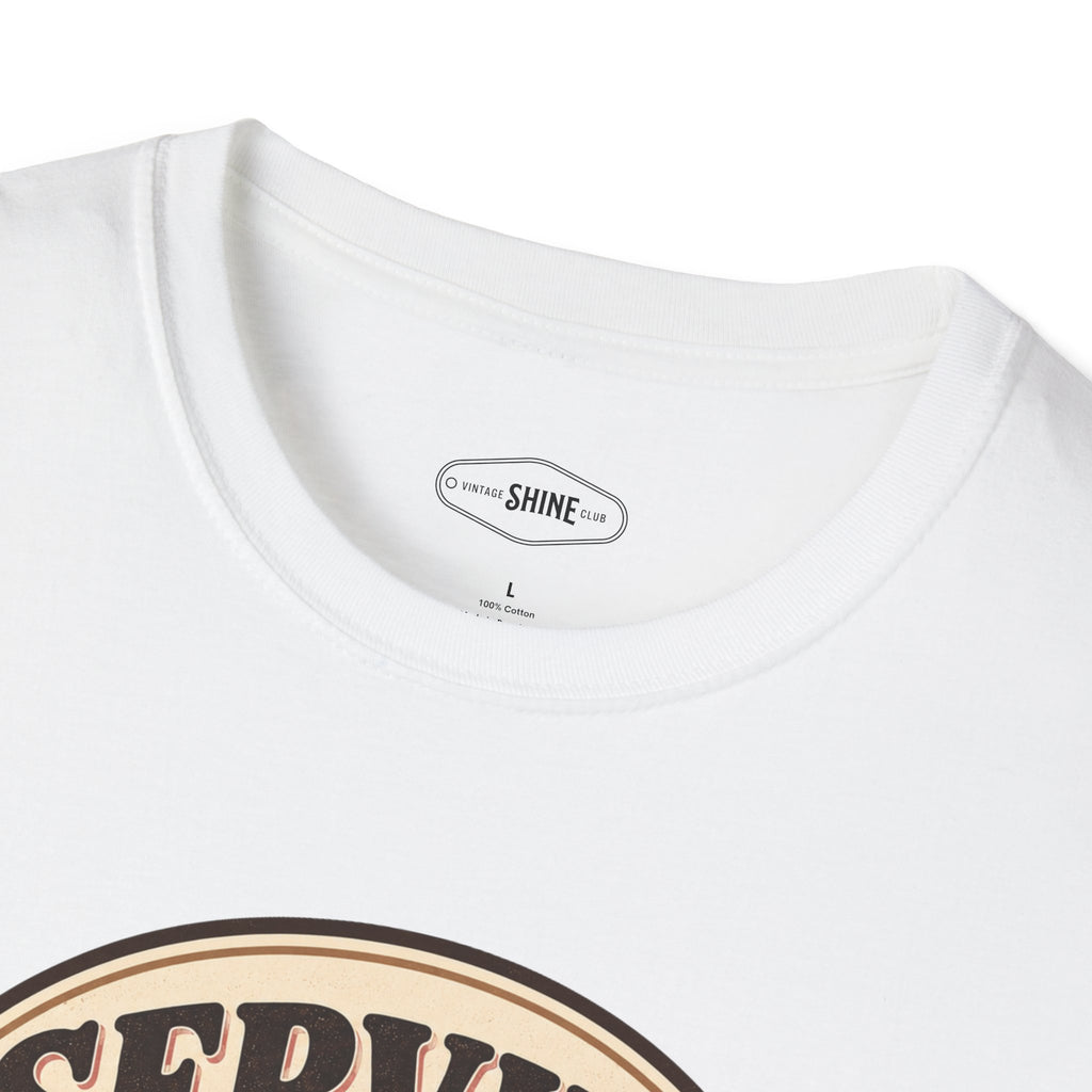 Serving Looks & Fines T-Shirt Vintage Design