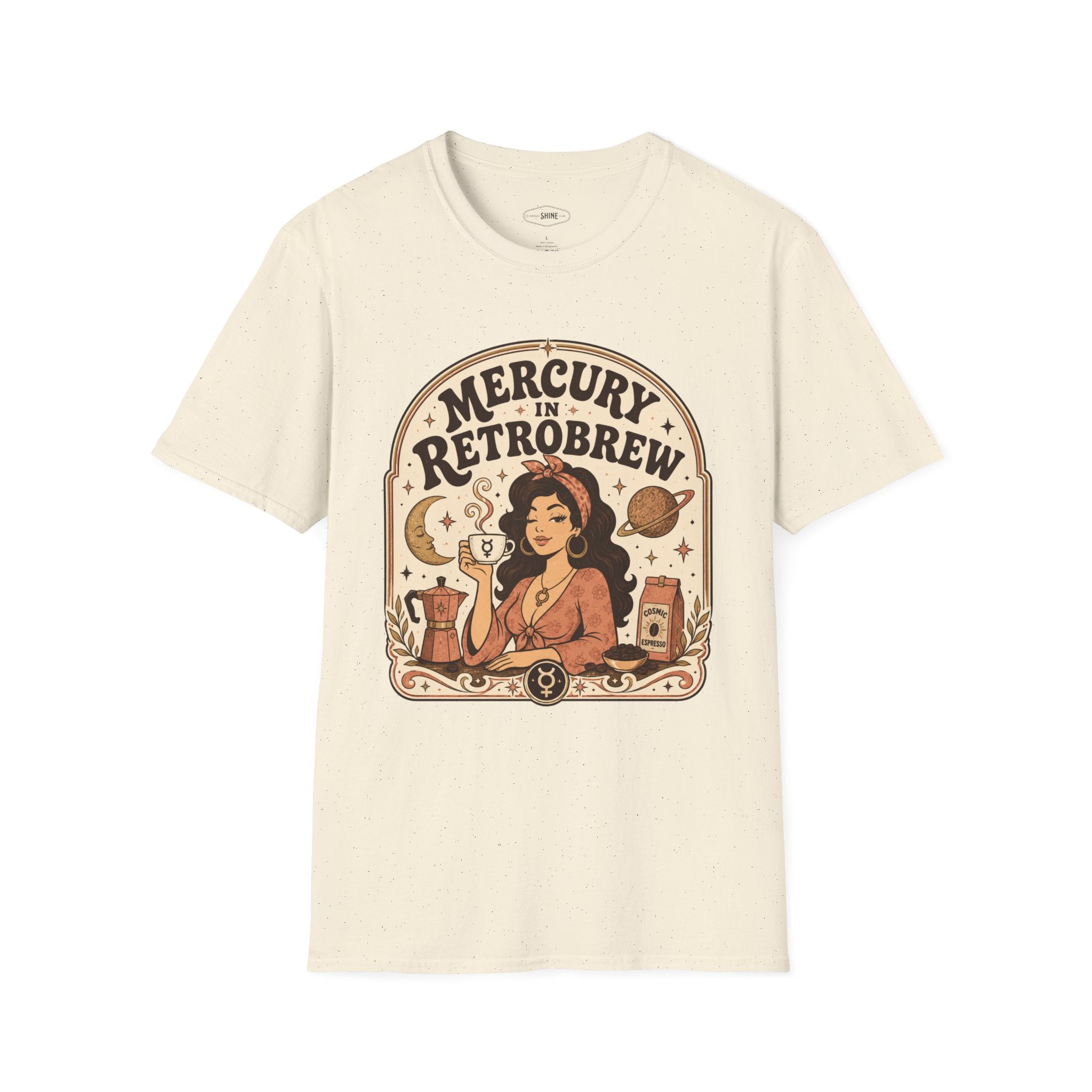 Mercury in Retrobrew T-Shirt Vintage Design