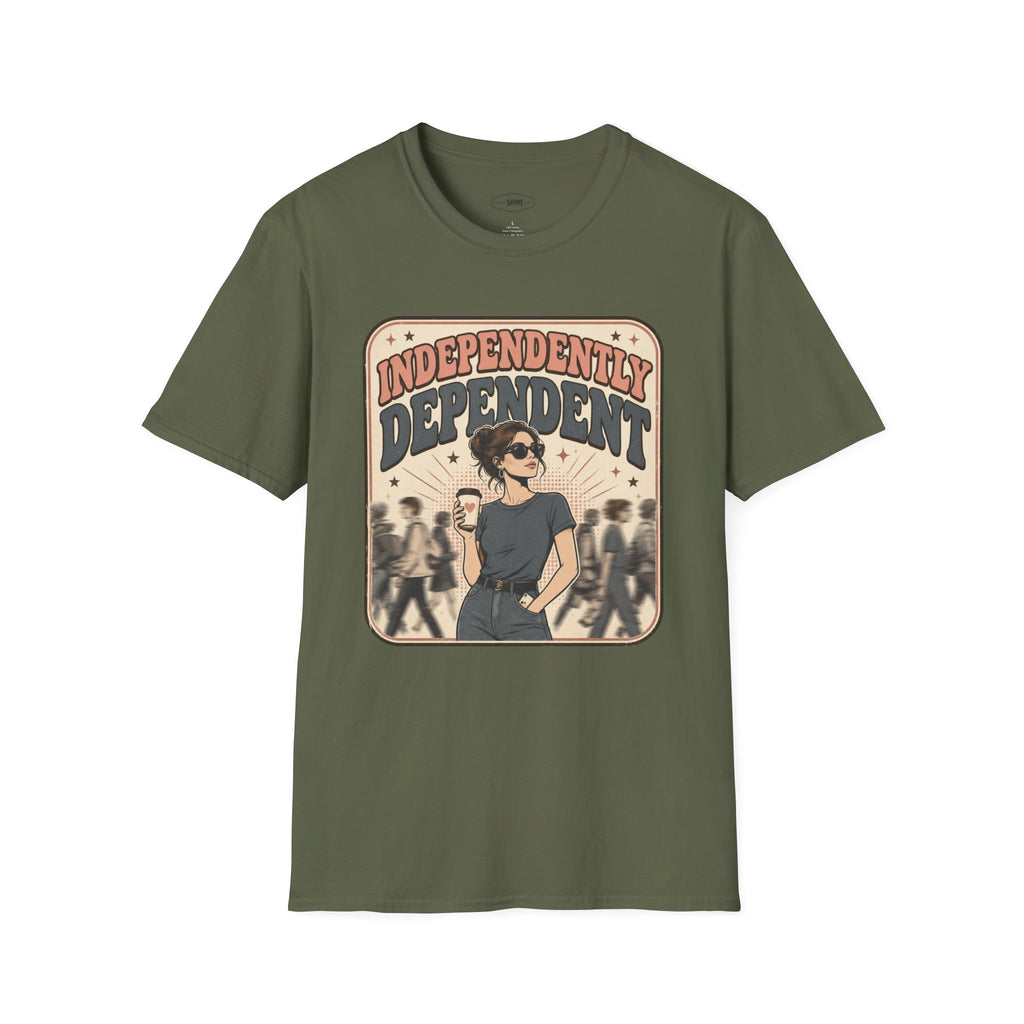 Independently Dependent T-Shirt Vintage Design