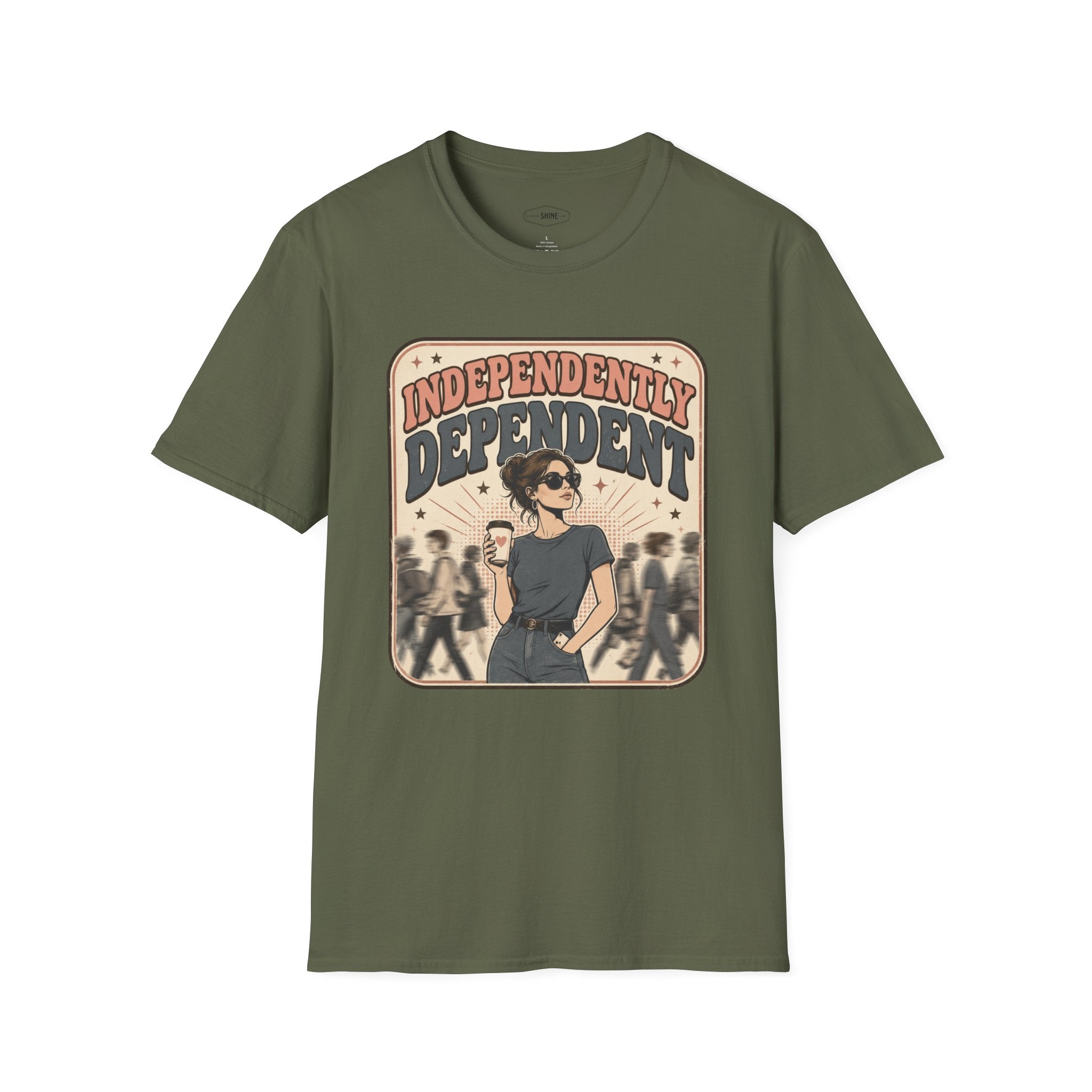Independently Dependent T-Shirt Vintage Design