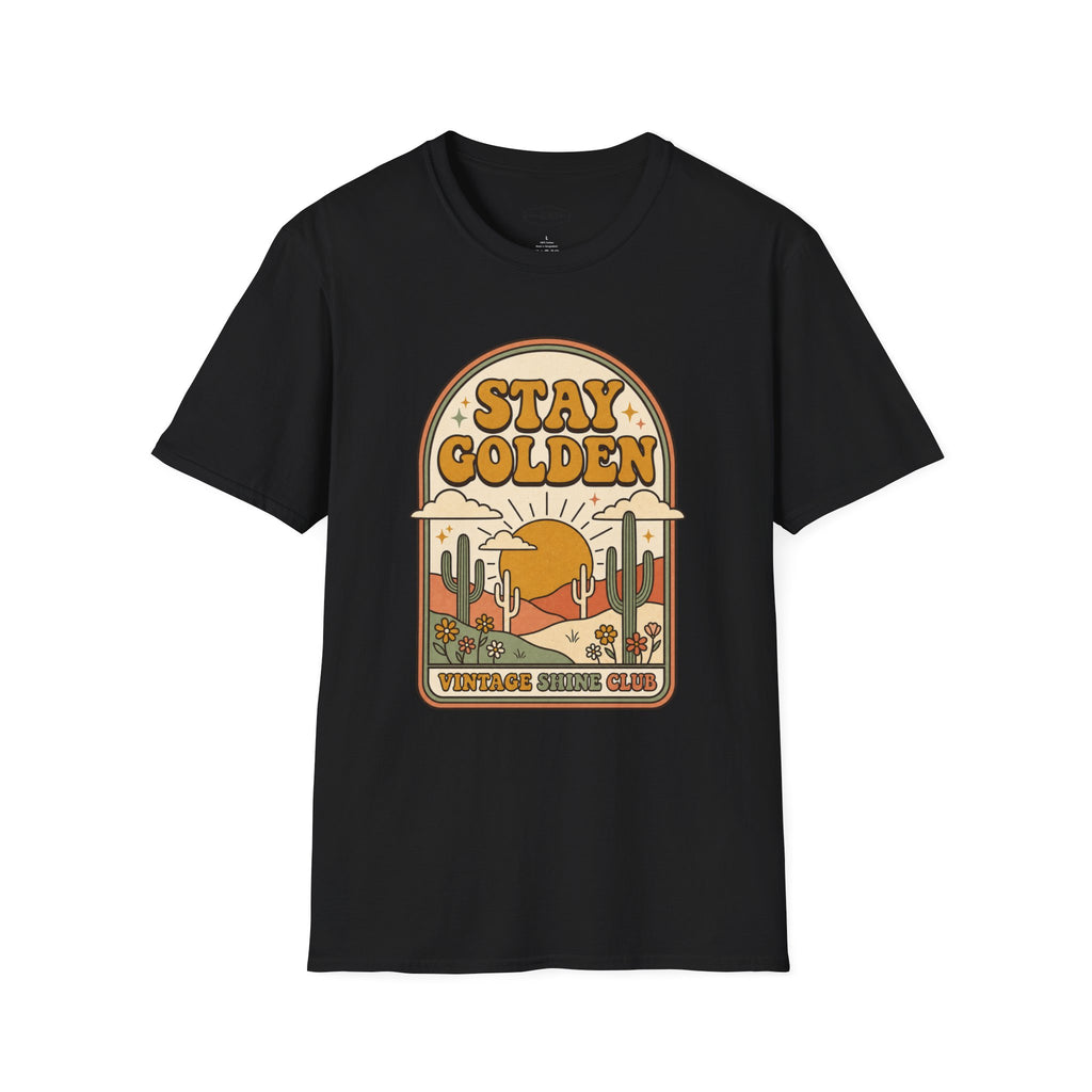 Stay Golden T-Shirt Vintage Design