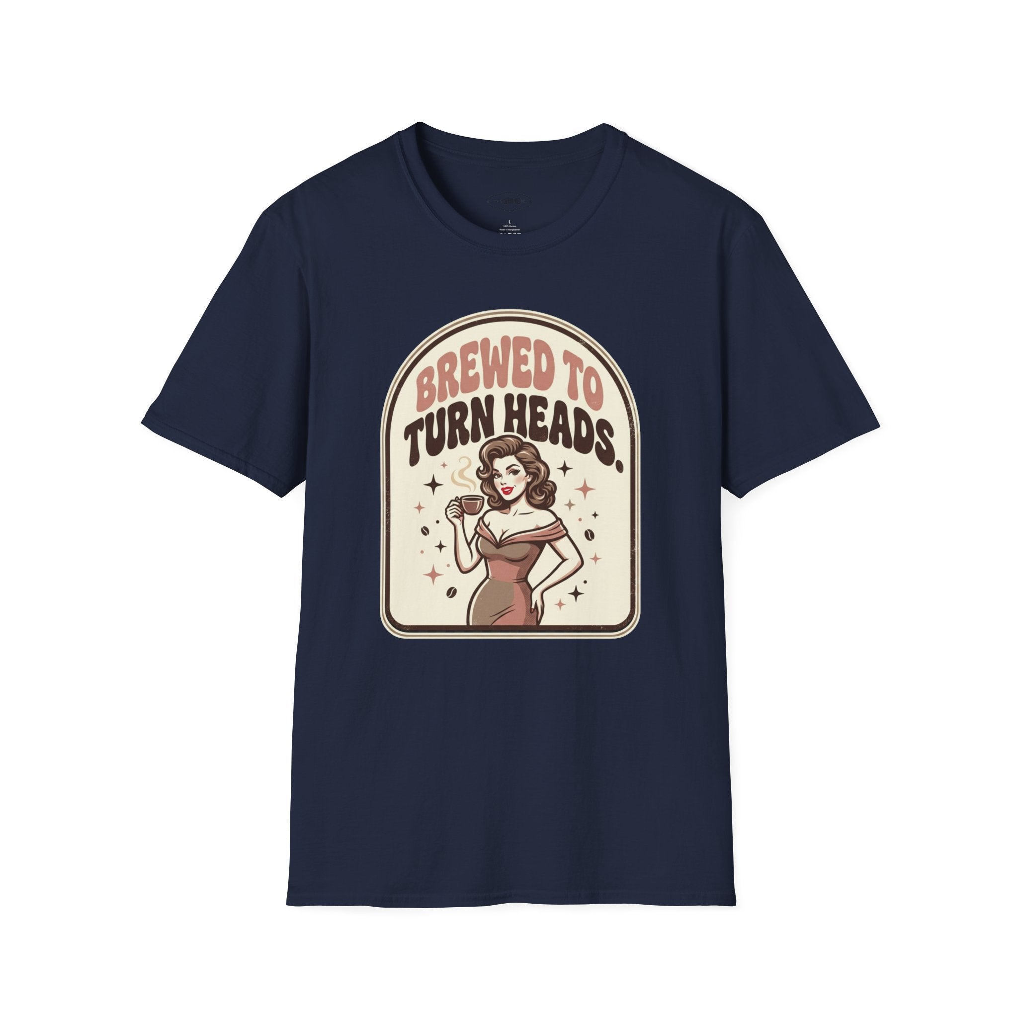 Brewed to Turn Heads T-Shirt Vintage Design