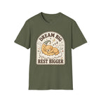 Dream Big Rest Bigger T-Shirt Vintage Design