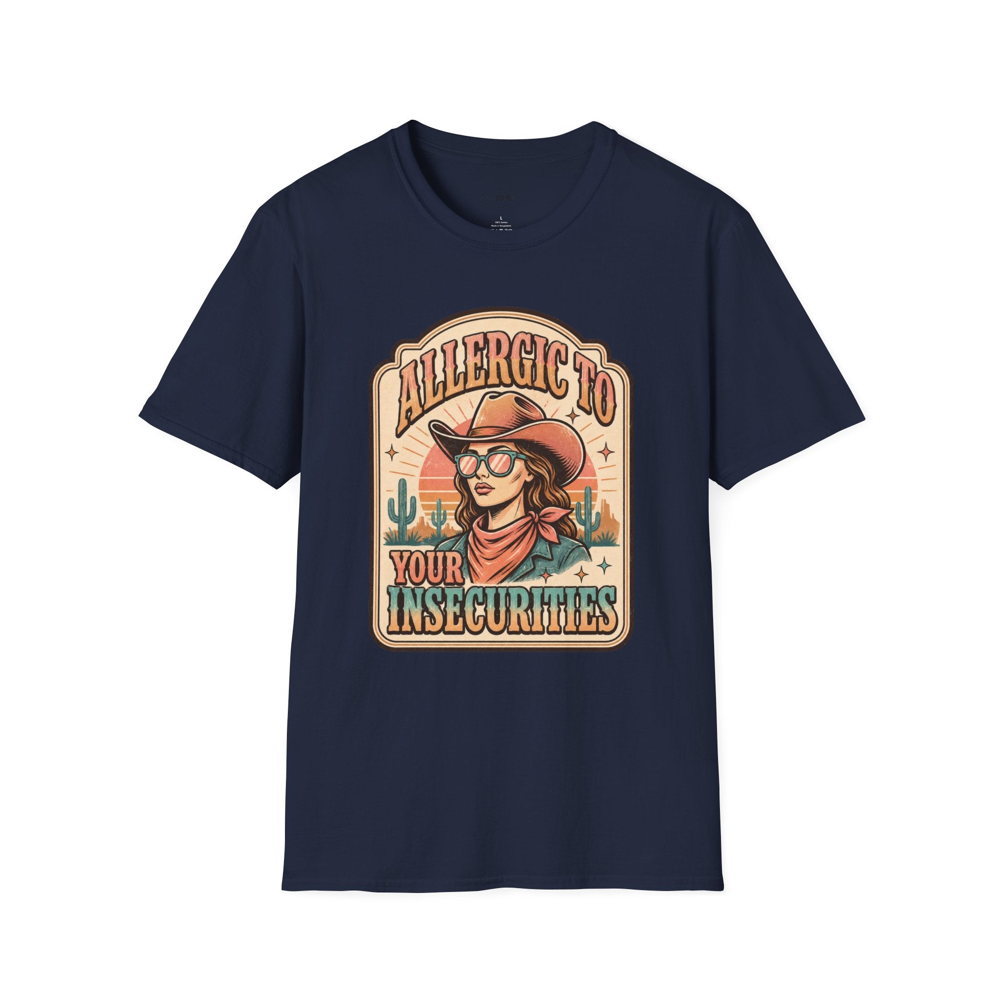 Allergic to Your Insecurities T-Shirt Vintage Design