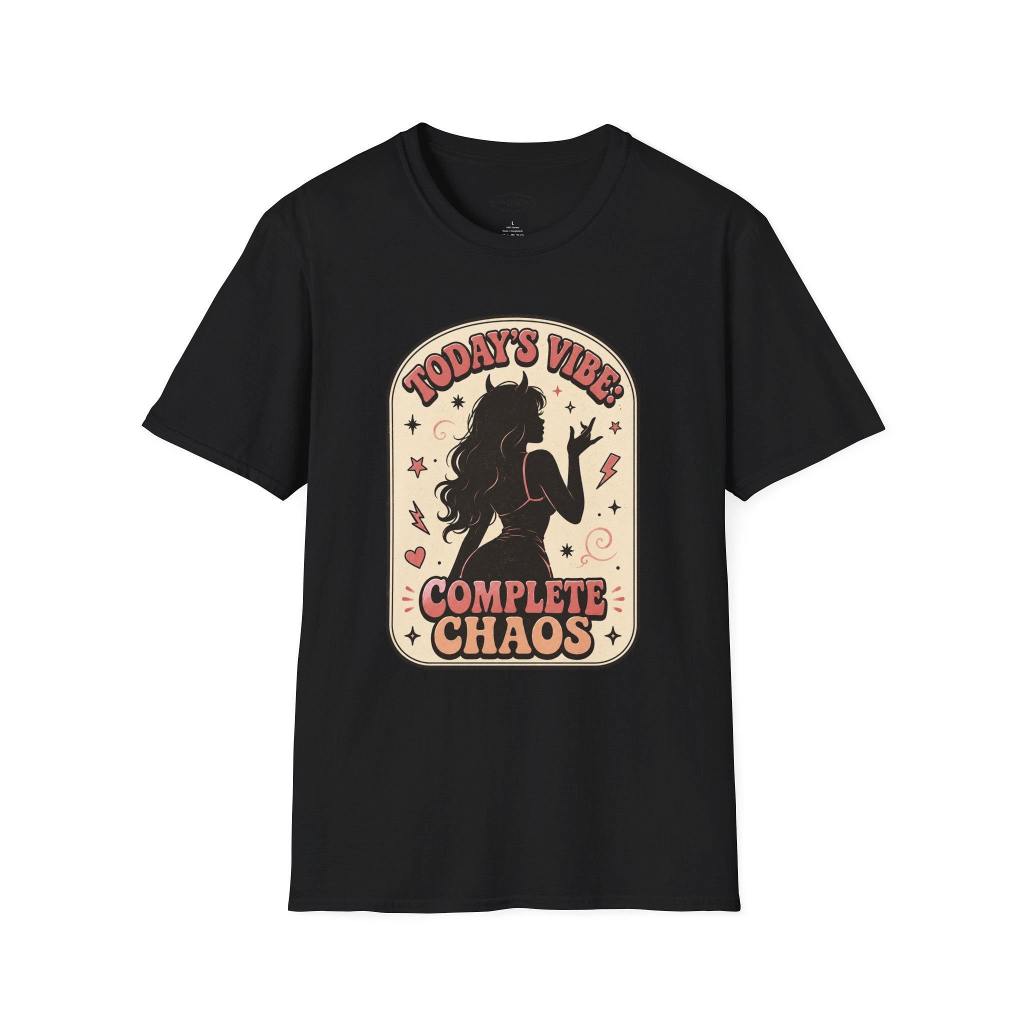 Today's Vibe Complete Chaos T-Shirt Vintage Design