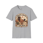 Peaceful and Wild I Am Both T-Shirt Vintage Design