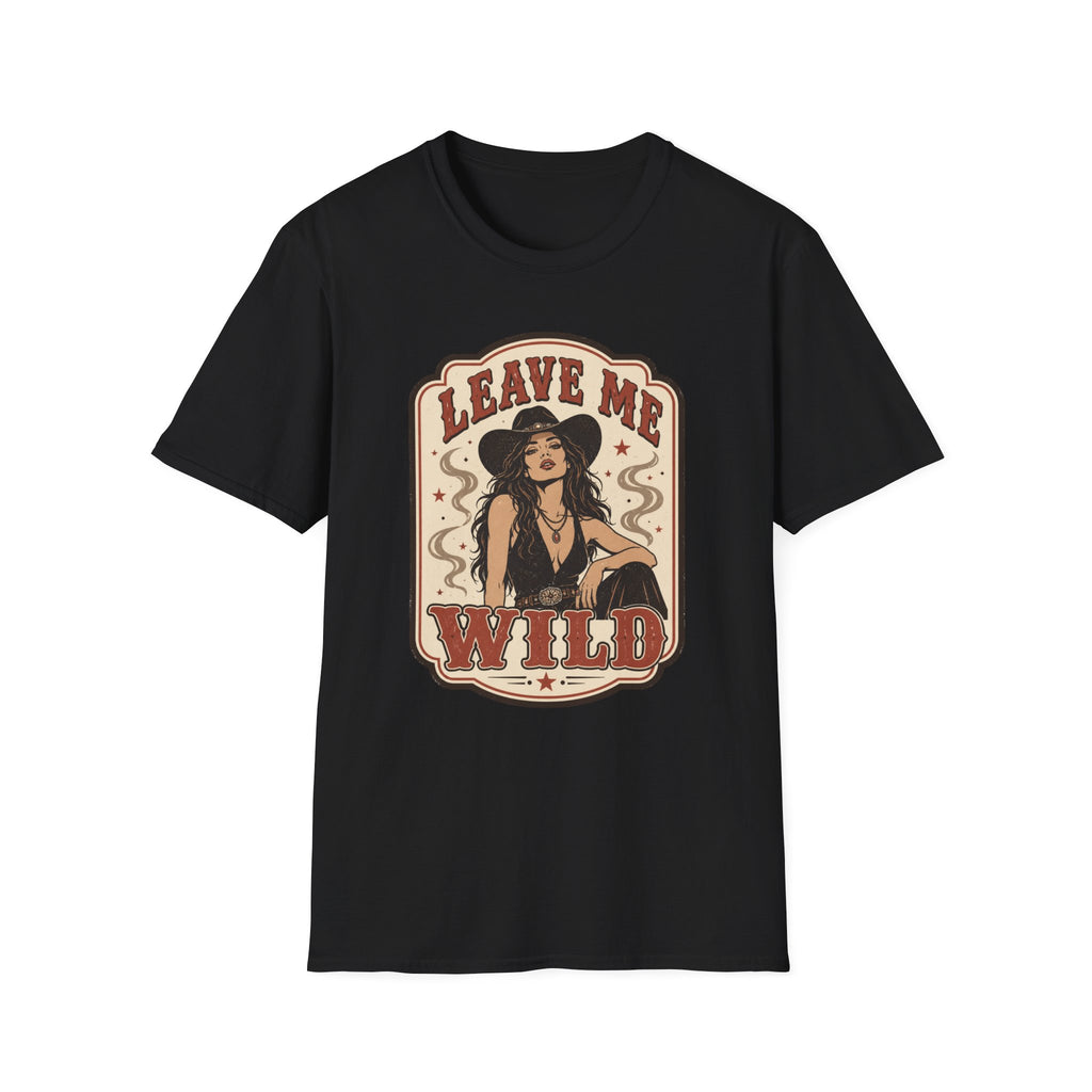 Leave Me Wild T-Shirt Vintage Design