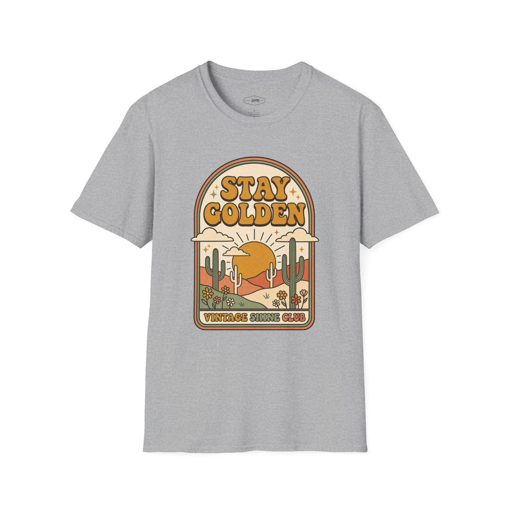 Stay Golden T-Shirt Vintage Design