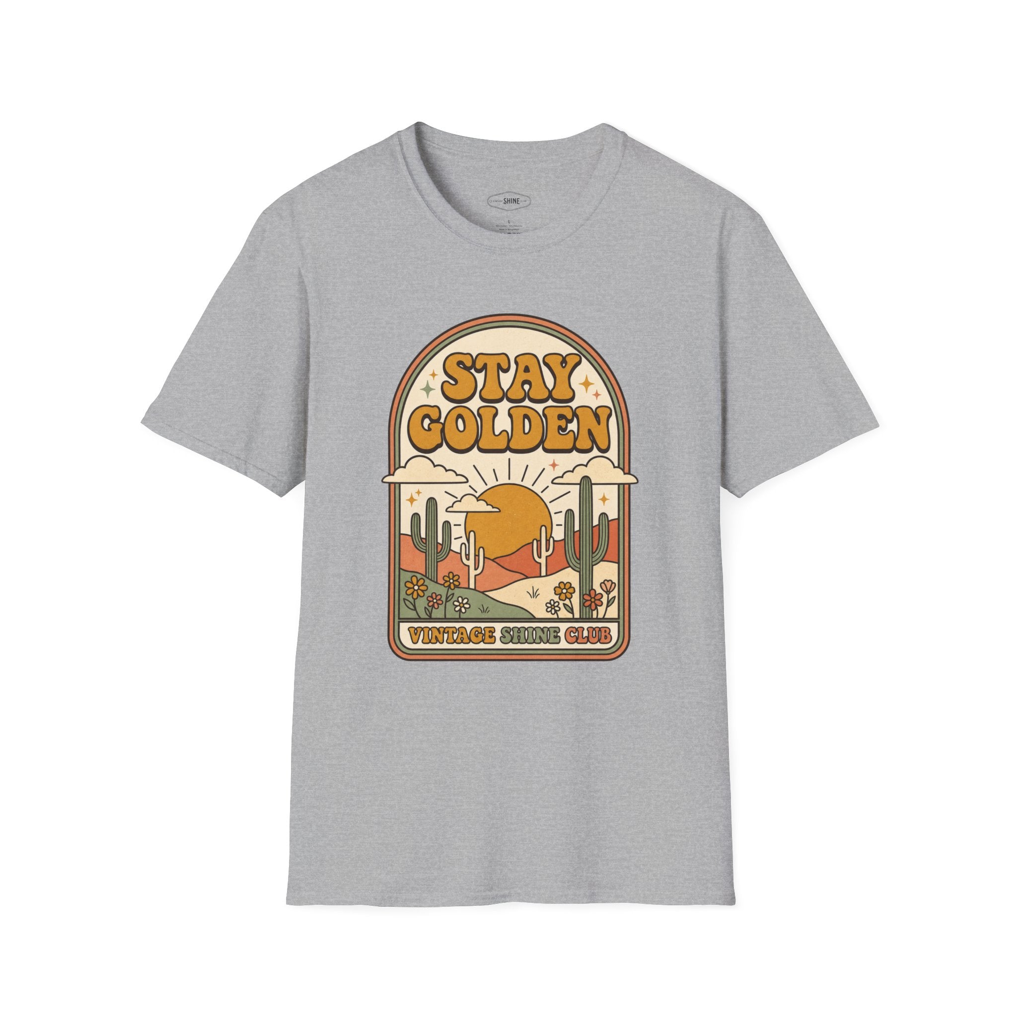 Stay Golden T-Shirt Vintage Design