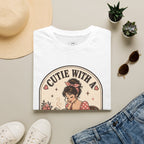 Cutie With a Coffee Habit T-Shirt Vintage Design