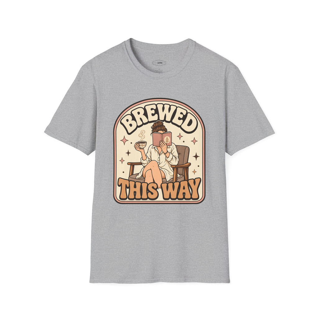 Brewed This Way T-Shirt Vintage Design
