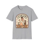 Brewed This Way T-Shirt Vintage Design