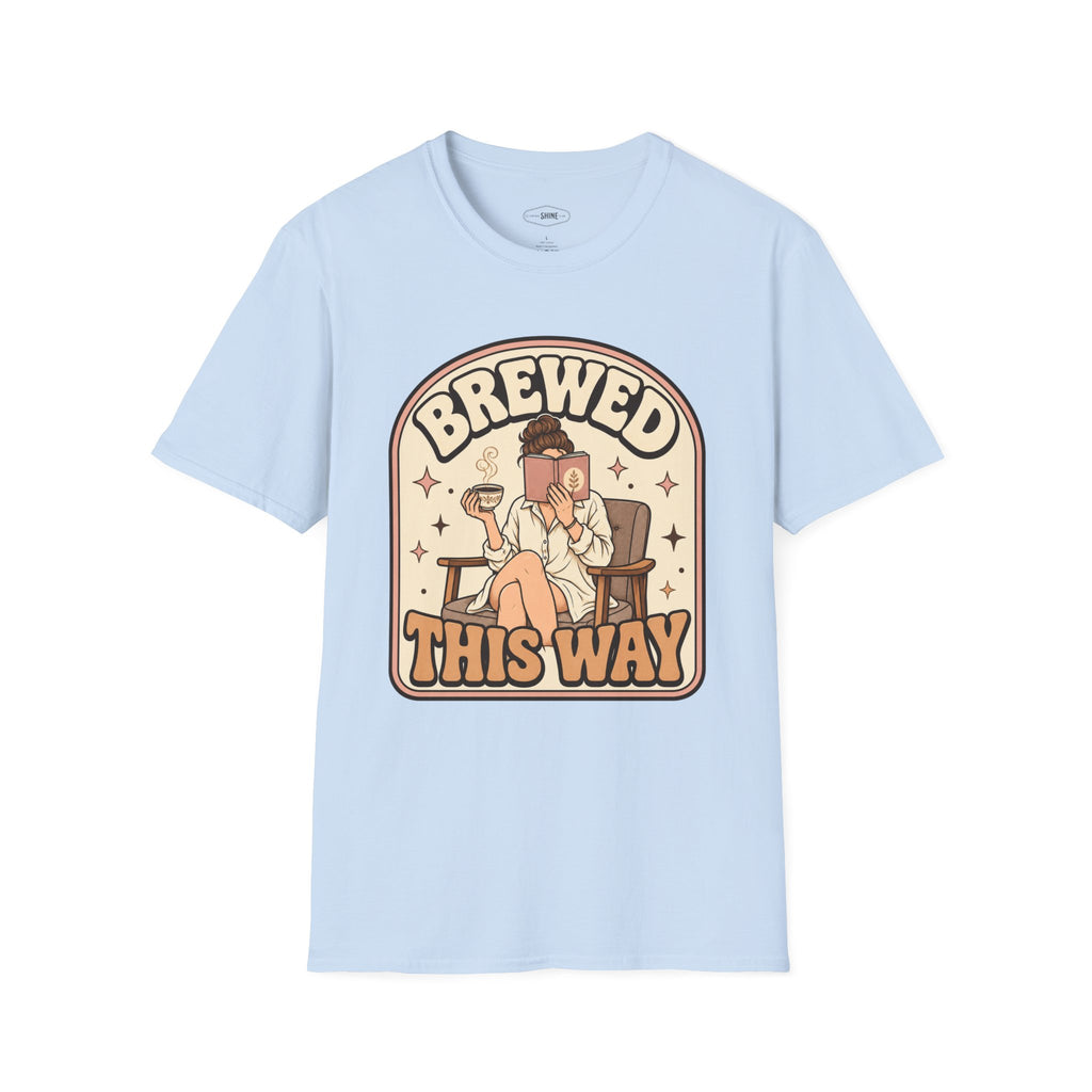 Brewed This Way T-Shirt Vintage Design