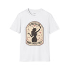 If the Villain then I Will Pose T-Shirt Vintage Design
